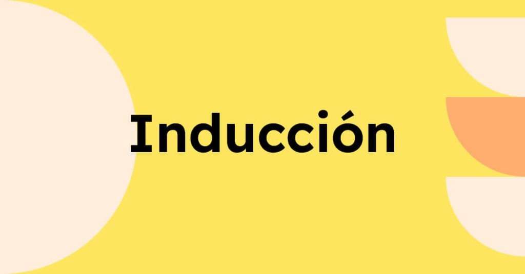 inducción