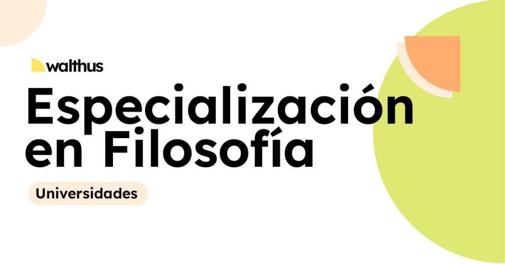 especialización en filosofía