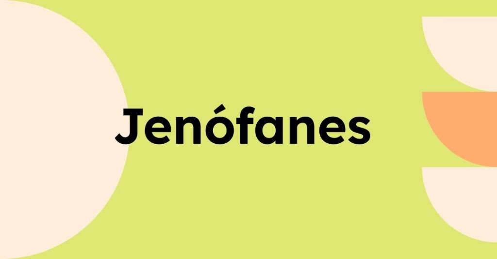 jenófanes