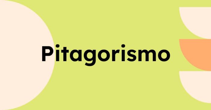pitagorismo escuela pitagórica
