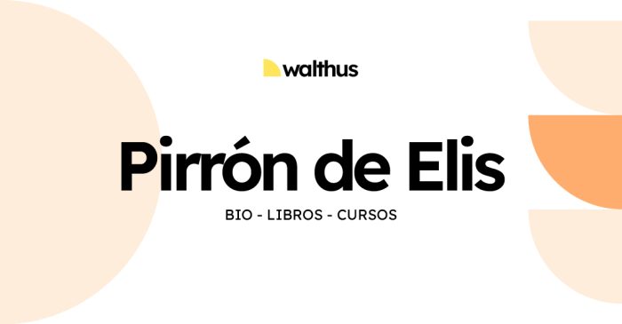 pirrón de elis bio